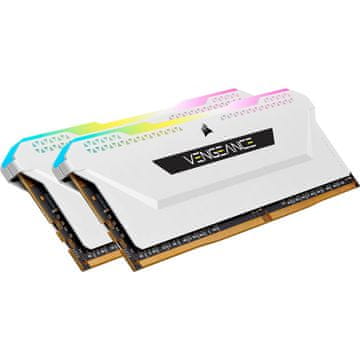 Corsair Corsair Vengeance RGB Pro CMH32GX4M2E3200C16W memorijski modul 32 GB (2x16 GB) DDR4 3200 MHz, bijeli