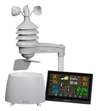 slomart Digitalna vremenska stanica Denver WS-650, bijela, AC/baterija