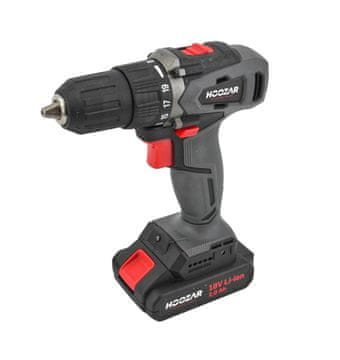 slomart HOOZAR CD45BL-D1 akumulatorski bušilica/odvijač 18V 45Nm, 2.0Ah baterija