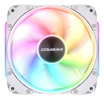 slomart COUGAR Apolar 120 ARGB ventilator kućišta, bijeli (komplet 3 komada)