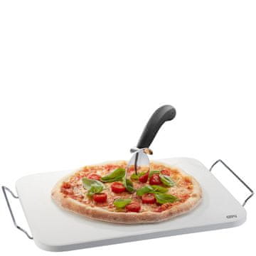 Gefu GEFU DARIOSO Set: nož za pizzu + kamen s postoljem
