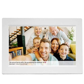 slomart Denver PFF-1015W digitalni foto okvir 25.6 cm (10.1") bijeli