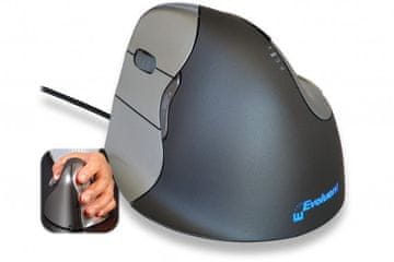 Bakker Elkhuizen BakkerElkhuizen Evoluent 4 Left ergonomska miška, crna