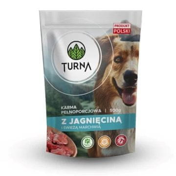 slomart TURNA Mokra hrana za pse, janjetina - 500g