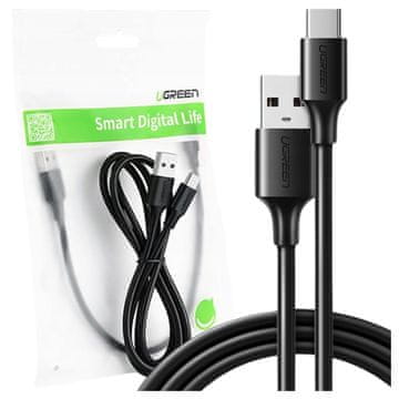 Ugreen US287 60115 USB-A / USB-C 2A kabel 0,5 m - crni