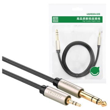 Ugreen AV127 3,5 mm na TRS Jack kabel - 3 m (sivi)