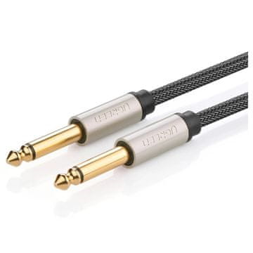 Ugreen AV128 Jack kabel 6,35 mm - 1 m (sivi)