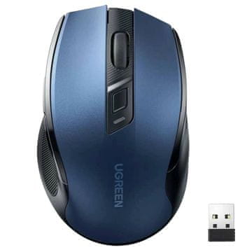 Ugreen MU006 Bežični miš 2,4 GHz + Bluetooth 5.0 (mornarsko plava)