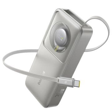 BASEUS OS Free2Pull 10000mAh 30W Powerbank + kabel (siva)