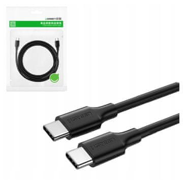 Ugreen US286 USB-C - USB-C PD QC 3A 480Mb/s 2m kabel - crni
