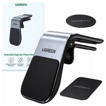 Ugreen magnetski držač za ventilacijski otvor u automobilu srebrne boje (LP290)