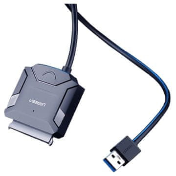 Ugreen 2,5'' / 3,5'' adapter kabel za tvrdi disk (USB-A 3.0 - SATA) crni (CR108)