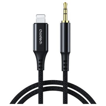 Choetech AUX009 Kabel za rasvjetu / mini jack 3,5 mm 2 m - crni