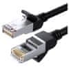 NW101 50194 Ethernet Cat 6 U/UTP kabel okrugli 5 m - crni