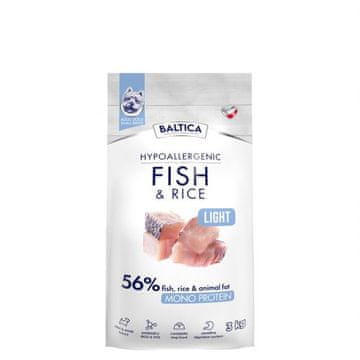 slomart BALTICA Nutraceutic Hypoallergenic Light S Fish s rižom - hrana za pse, 3kg