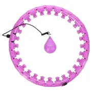 HMS HHW12 plus size hula hoop s klinovima i HMS utegom