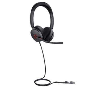 YEALINK Yealink UH48 Dual Teams USB-C/A slušalice, crne