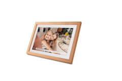 Denver Denver PFF-1040LW digitalni okvir za slike 25.6 cm (10.1") drvo, dodirni, Wi-Fi