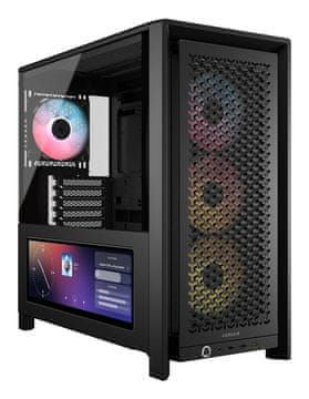 Corsair CORSAIR 4000D LCD RS ARGB PC Kućište - Mid-Tower ATX, crno