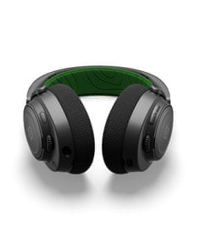 STS SteelSeries Arctis Nova 7X Gaming slušalice, žičane/bežične, USB-C, Bluetooth, crna/zelena