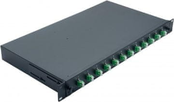 slomart Helos 375553 stalak ormar 1U crni