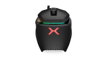 Krux Krux Bot RGB Wired modularni gaming miš Desnoruki crni