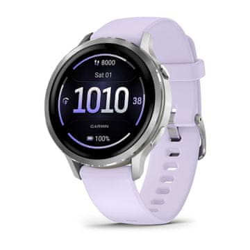 Garmin Garmin Venu 4 pametni sat 3.05 cm (1.2") AMOLED 41 mm Srebrni GPS Wi-Fi