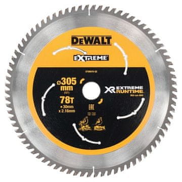 slomart DeWALT DT99576-QZ list za kružnu pilu 30.5 cm, 78 zuba
