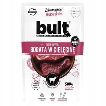 BULT BULT bogata mokra hrana za pse s teletinom - 500g