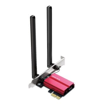 Mercusys Mercusys AXE5400 Wi-Fi 6E PCIe mrežna kartica, Bluetooth 5.2