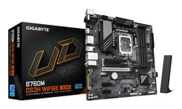 slomart GIGABYTE B760M DS3H WIFI6E GEN5 matična ploča LGA 1700, DDR5, Wi-Fi 6E