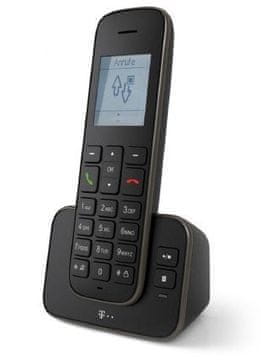 slomart Telekom Sinus A 207 DECT telefon, crni, Caller ID