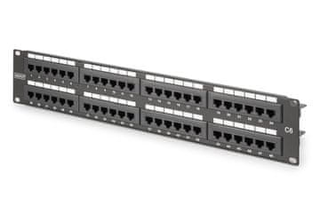 Digitus Digitus CAT 6, Class E patch panel, 48 RJ45 portova