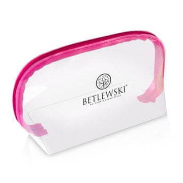 Betlewski BKP-02 CRVENA prozirna HOLO kozmetička torba