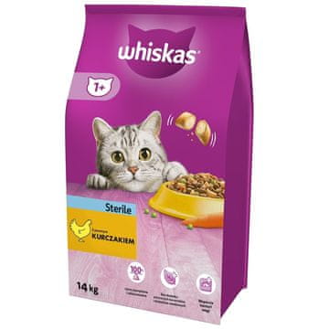 Whiskas Sterilna hrana 14 kg