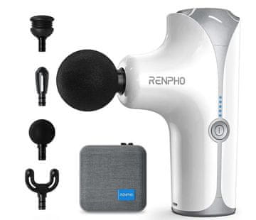 RENPHO Renpho PEU-RP-GM173-WH masažer, univerzalni, crna/bijela/siva