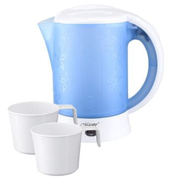slomart Feel-Maestro MR010 električno kuhalo, 0.6L, plavo/bijelo
