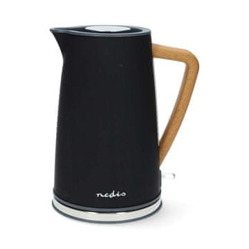Nedis Nedis KAWK510EBK električni kuhalo 1.7 L 2200 W crna