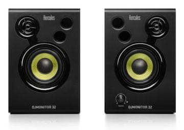 Hercules Hercules DJMonitor 32 Crni zvučnici, MDF kućište