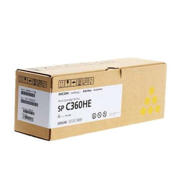 Ricoh Ricoh 408187 toner, original, žuti, 5000 stranica