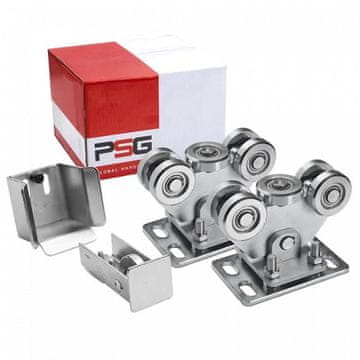 PSS 60.00P.80 kolutni paket za klizna vrata, za vodilicu 80x80x5 mm