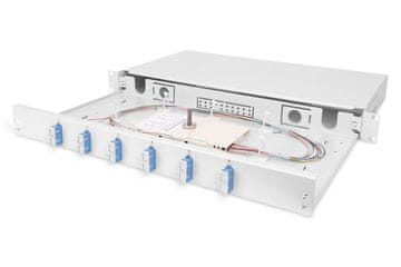 Digitus Digitus DN-40011 optička razdjelna kutija, siva, 1U