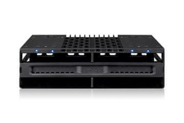 slomart Icy Dock MB024SP-B 4-pozicijski 2.5" HDD/SSD rack, crni