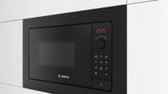 BOS Bosch Serie 2 BFL623MB4 ugradbena mikrovalovna pećnica 20 L 800 W crna