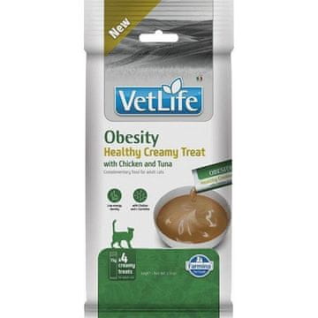 Farmina FARMINA VET LIFE PASTA S PILETINOM I TUNOM ZA KONTROLU TEŽINE - 4x15g