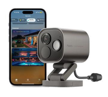 AQARA Aqara Camera Hub G5 Pro (PoE) pametna kućna nadzorna kamera, siva, IP65