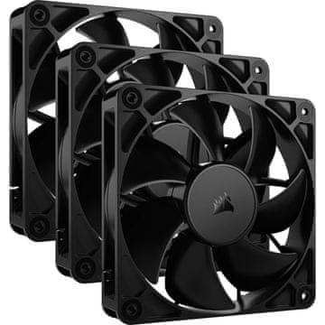 Corsair Corsair RS120 Ventilator za kućište, 12 cm, crni, 3 komada