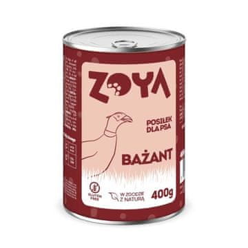 Zoy ZOYA Mokra hrana za pse, fazan - 400g