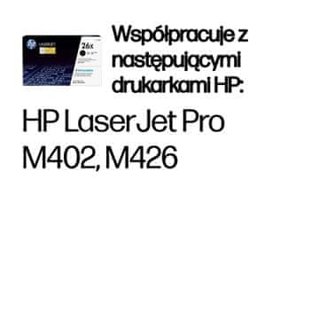HP 26X - Toner za LaserJet, crni, High Yield (9000 stranica)