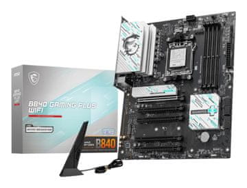 MSI MSI B840 GAMING PLUS WIFI matična ploča AM5 ATX